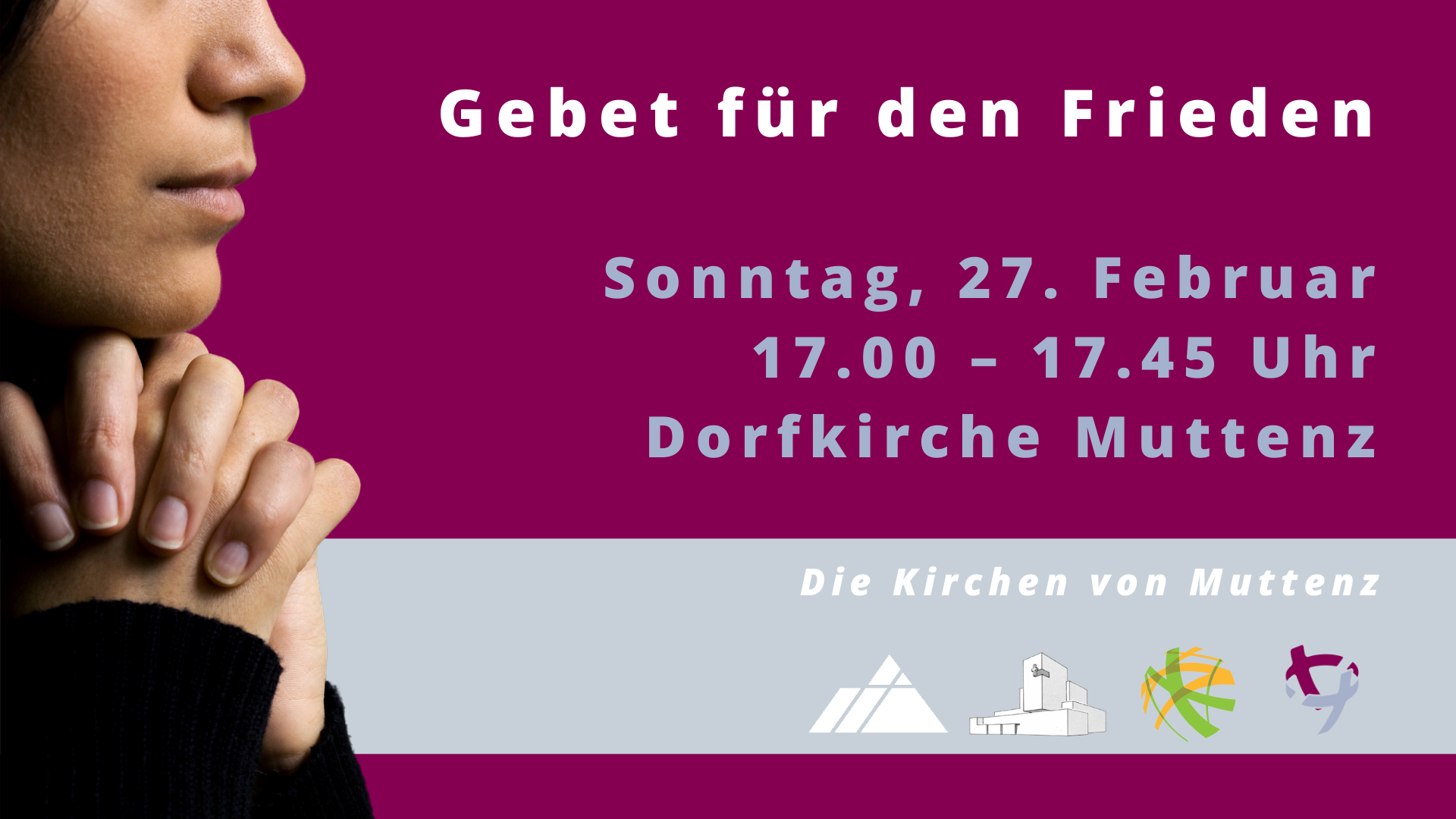 Gebet für den Frieden, Reformierte Kirchgemeinde Muttenz